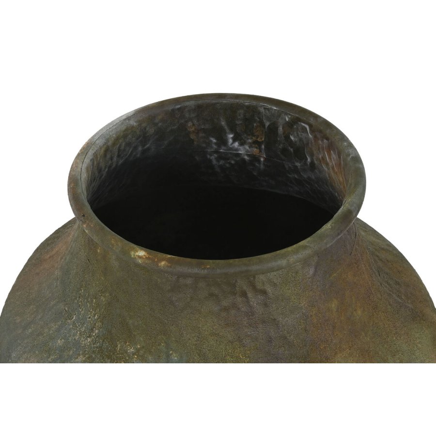 Vase Home ESPRIT Grn Metal 49 X 49 X 91 cm #4