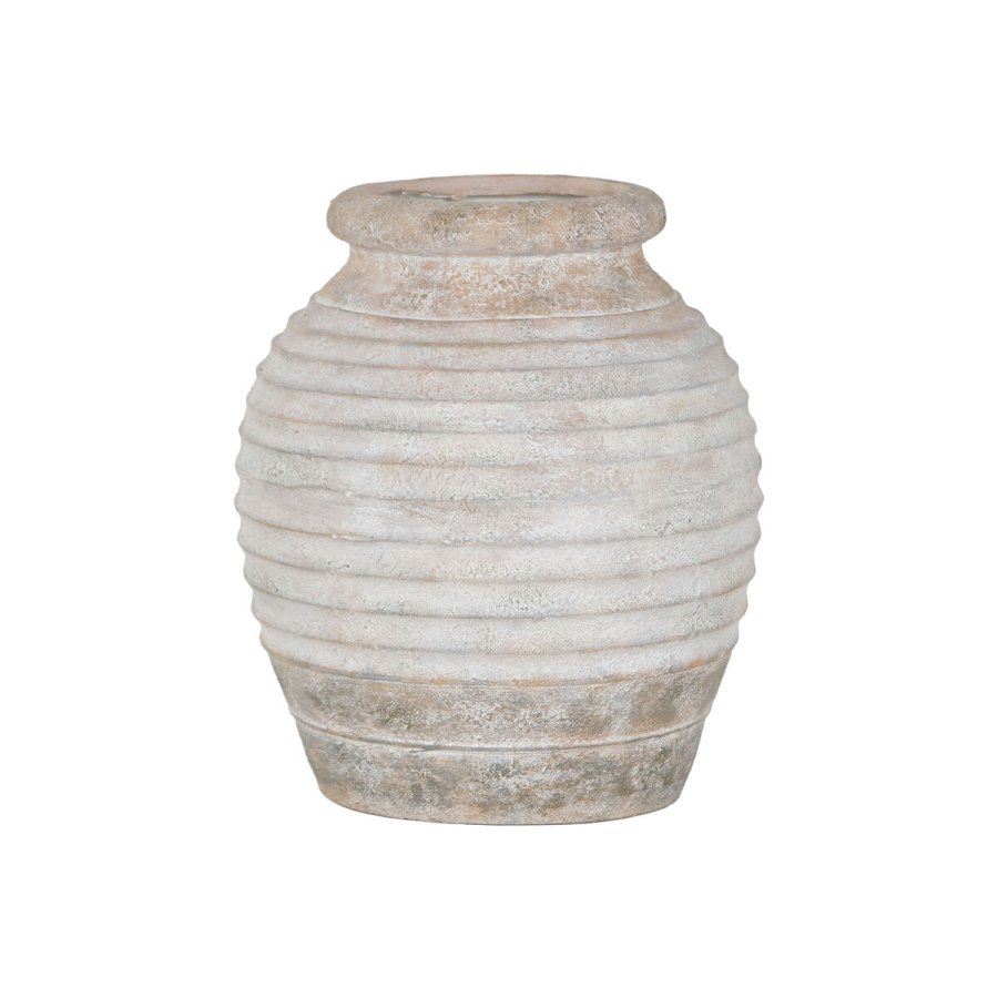 Vase Home ESPRIT Magnesium Traditionel 39 x 39 x 46 cm #1