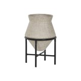 Vase Home ESPRIT Metal Magnesium 40 x 40 x 62 cm #1