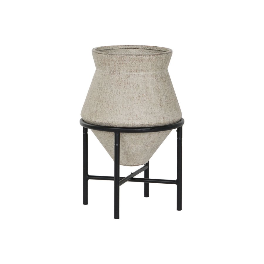 Vase Home ESPRIT Metal Magnesium 40 x 40 x 62 cm #1