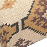 Fodsttte Home ESPRIT Beige Sennep 80 x 80 x 44 cm #5