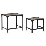 St med 2 borde Home ESPRIT Natur 48 x 36 x 45 cm #1