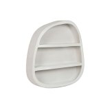 Hylder Home ESPRIT Hvid Tr MDF 100 x 18 x 100 cm Vg #1