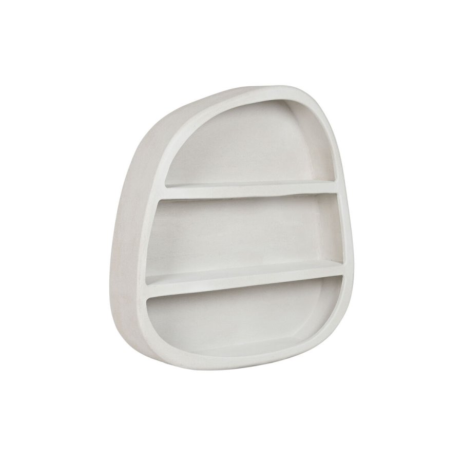 Hylder Home ESPRIT Hvid Tr MDF 100 x 18 x 100 cm Vg #1
