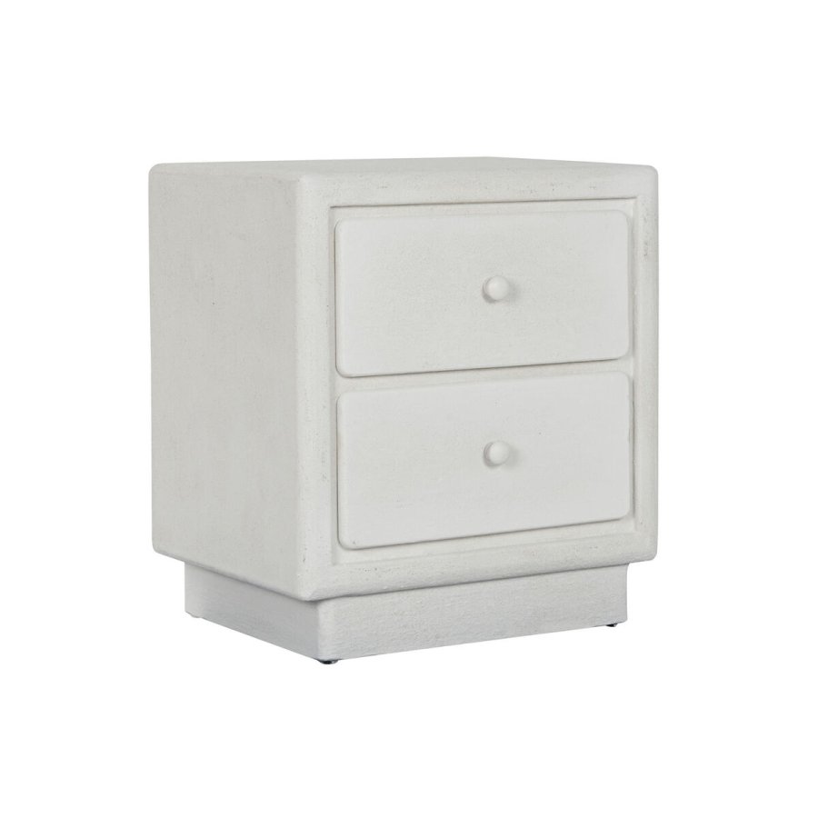 Natbord Home ESPRIT Hvid 48 x 36 x 53 cm #1
