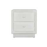 Natbord Home ESPRIT Hvid 48 x 36 x 53 cm #17