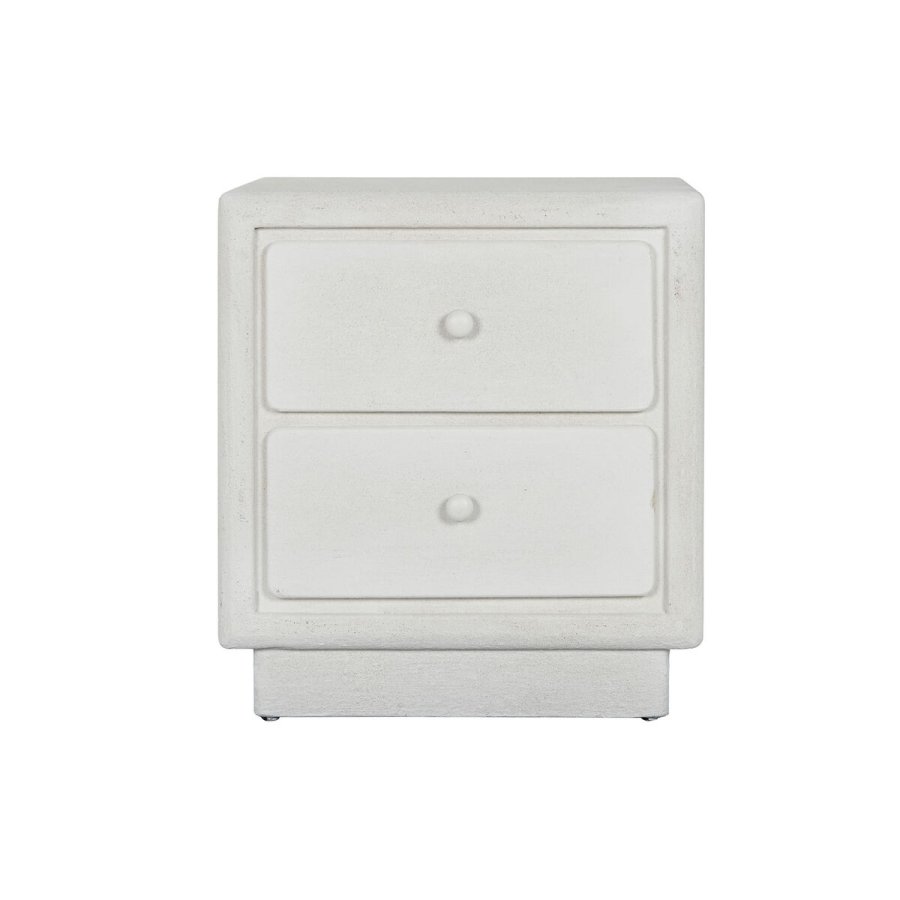 Natbord Home ESPRIT Hvid 48 x 36 x 53 cm #17