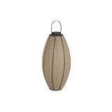 Lyseholder Home ESPRIT Natur Jute Bambus 40 x 40 x 80 cm #1