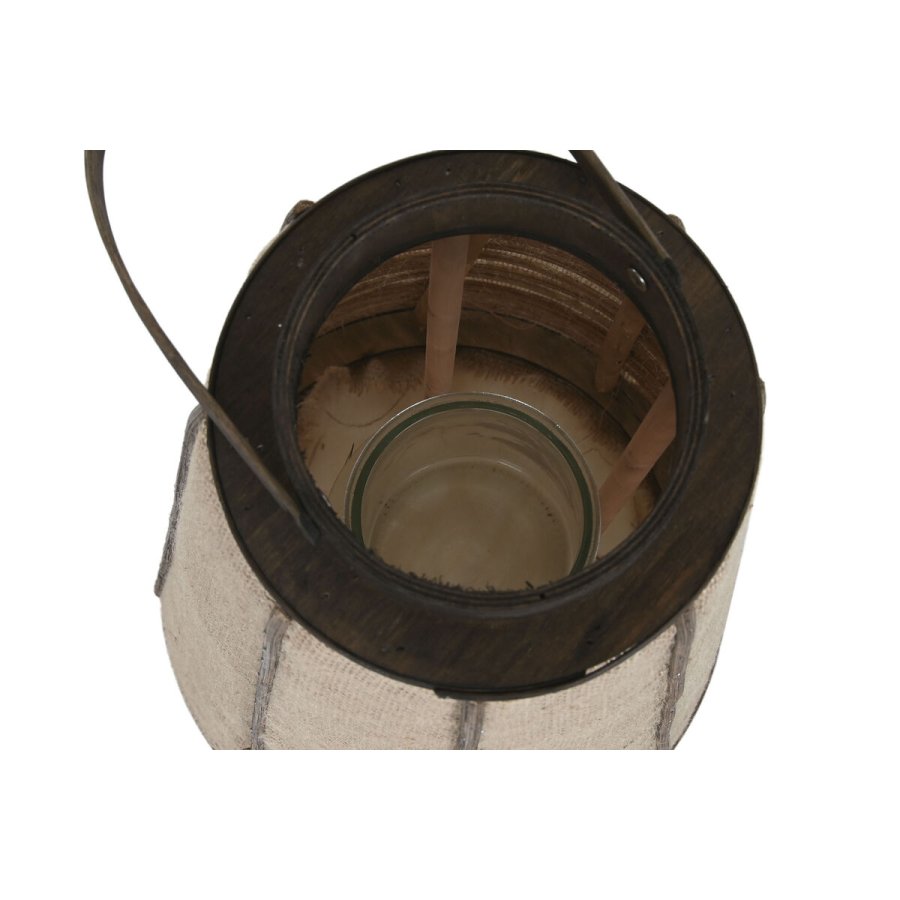 Lyseholder Home ESPRIT Natur Jute Bambus 30,5 x 30,5 x 56,5 cm #3