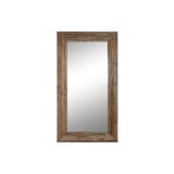 Fritstende spejl Home ESPRIT Teak 120 X 3 X 220 cm #1