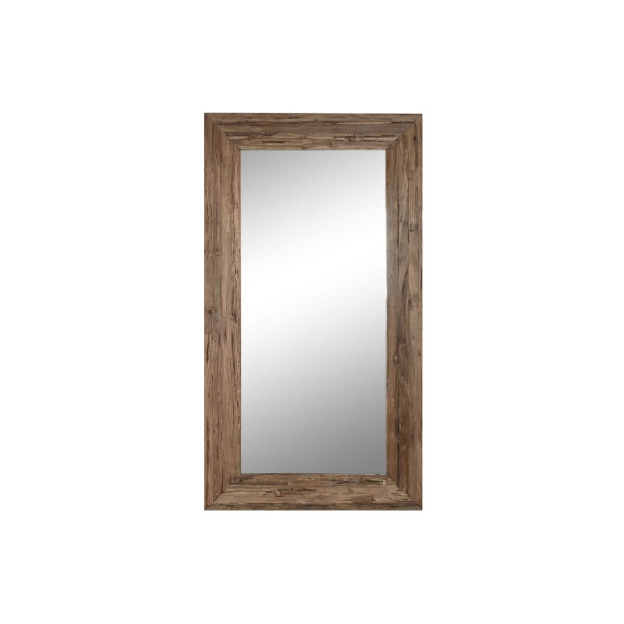 Fritstende spejl Home ESPRIT Teak 120 X 3 X 220 cm #1