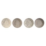 plade Home ESPRIT Brun Beige Porceln 20 x 20 x 4 cm #13