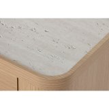 Natbord Home ESPRIT Natur Lysegr 56 X 40 X 51 cm #17