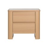 Natbord Home ESPRIT Natur Lysegr 56 X 40 X 51 cm #25