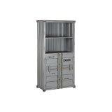 Hylder Home ESPRIT Gr Himmelbl Metal Tr MDF 87 x 44 x 168,5 cm #1