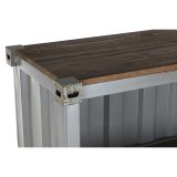 Hylder Home ESPRIT Gr Himmelbl Metal Tr MDF 87 x 44 x 168,5 cm #2