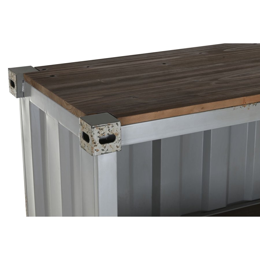 Hylder Home ESPRIT Gr Himmelbl Metal Tr MDF 87 x 44 x 168,5 cm #2