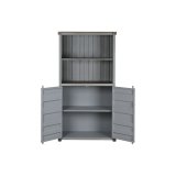 Hylder Home ESPRIT Gr Himmelbl Metal Tr MDF 87 x 44 x 168,5 cm #4