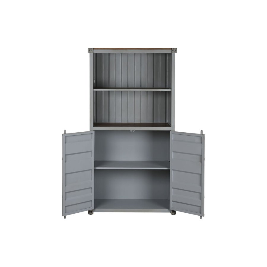 Hylder Home ESPRIT Gr Himmelbl Metal Tr MDF 87 x 44 x 168,5 cm #4