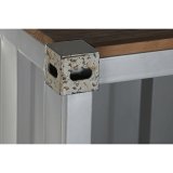 Hylder Home ESPRIT Gr Himmelbl Metal Tr MDF 87 x 44 x 168,5 cm #5
