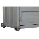 Hylder Home ESPRIT Gr Himmelbl Metal Tr MDF 87 x 44 x 168,5 cm #6