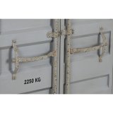Hylder Home ESPRIT Gr Himmelbl Metal Tr MDF 87 x 44 x 168,5 cm #7