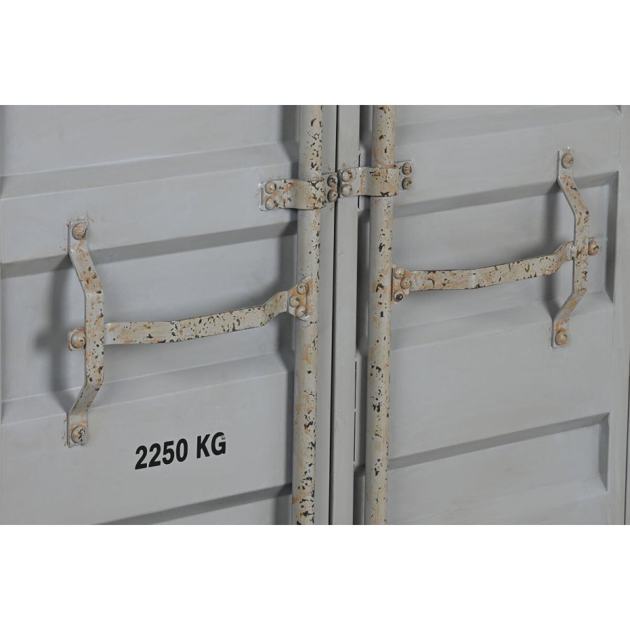 Hylder Home ESPRIT Gr Himmelbl Metal Tr MDF 87 x 44 x 168,5 cm #7