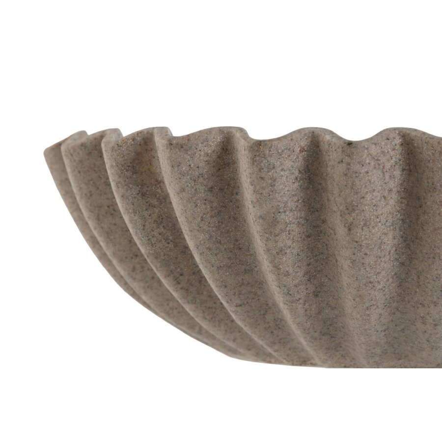 Borddekoration Home ESPRIT Beige Urban 28 x 28 x 8,5 cm #3