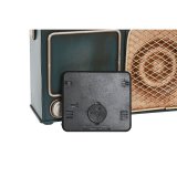 Namizna ura Home ESPRIT Gylden Mrk grn Metal Radio 24 x 8 x 17 cm #2