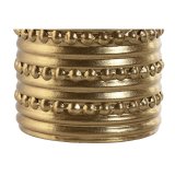 Vase Home ESPRIT Gylden Metal Moderne 13 X 13 X 51,5 cm #3