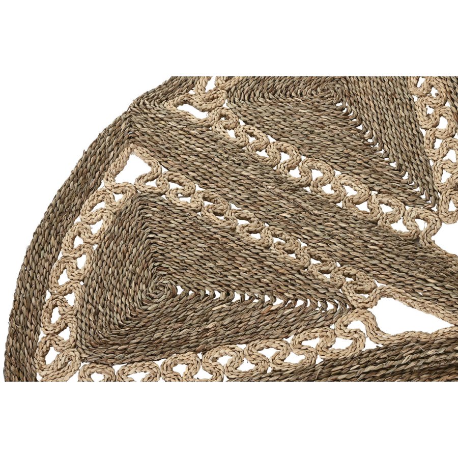 Tppe Home ESPRIT Natur Tropisk 178 X 178 X 1,8 cm #5