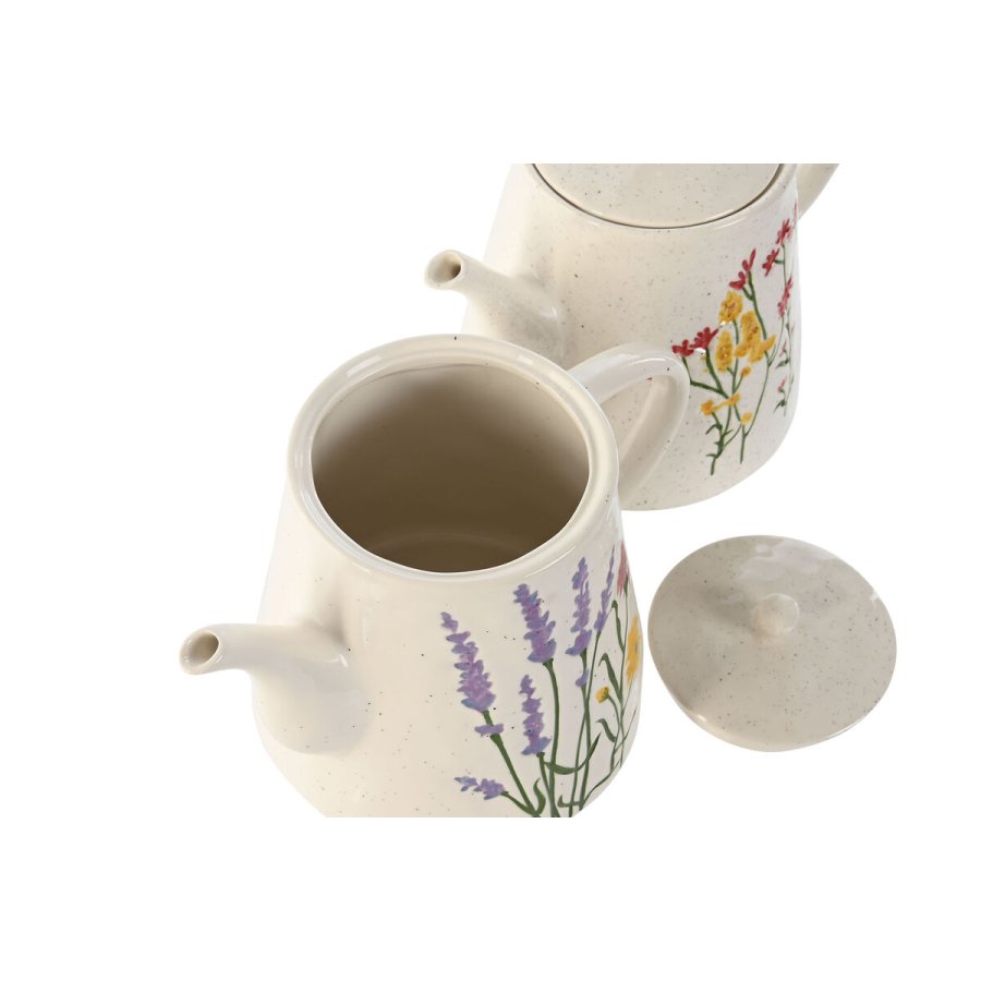Tekande Home ESPRIT Multifarvet Porceln 900 ml (2 enheder) #4
