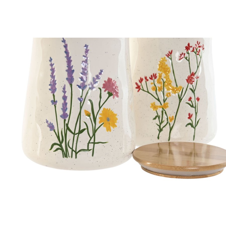 Blik Home ESPRIT Multifarvet Cvetlice Shabby Chic (2 enheder) #4