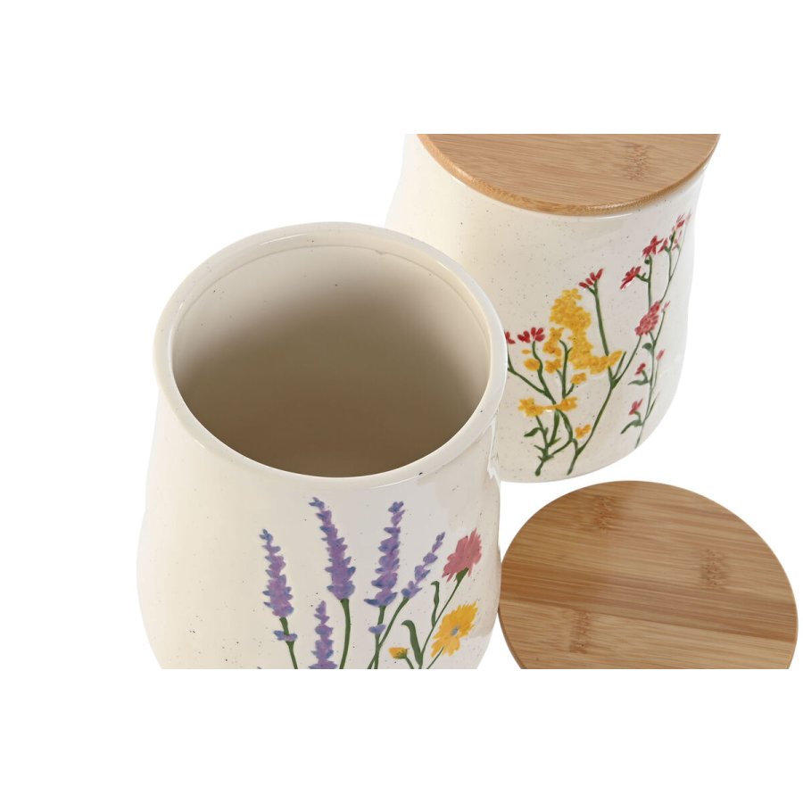 Blik Home ESPRIT Multifarvet Cvetlice Shabby Chic (2 enheder) #7