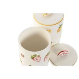 Blik Home ESPRIT Gul Rd Grn Moderne Frugt (2 enheder) #7