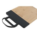 Skrebrt Home ESPRIT Sort Natur Polyuretan Bambus 35,5 x 21 x 1,1 cm #4