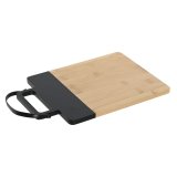 Skrebrt Home ESPRIT Sort Natur Polyuretan Bambus 35,5 x 21 x 1,1 cm #1