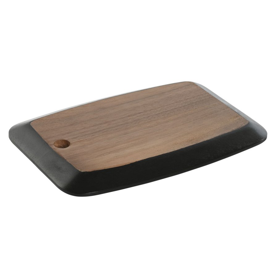 Skrebrt Home ESPRIT Sort Natur Akacie Brt 30 x 20 x 1,8 cm #1