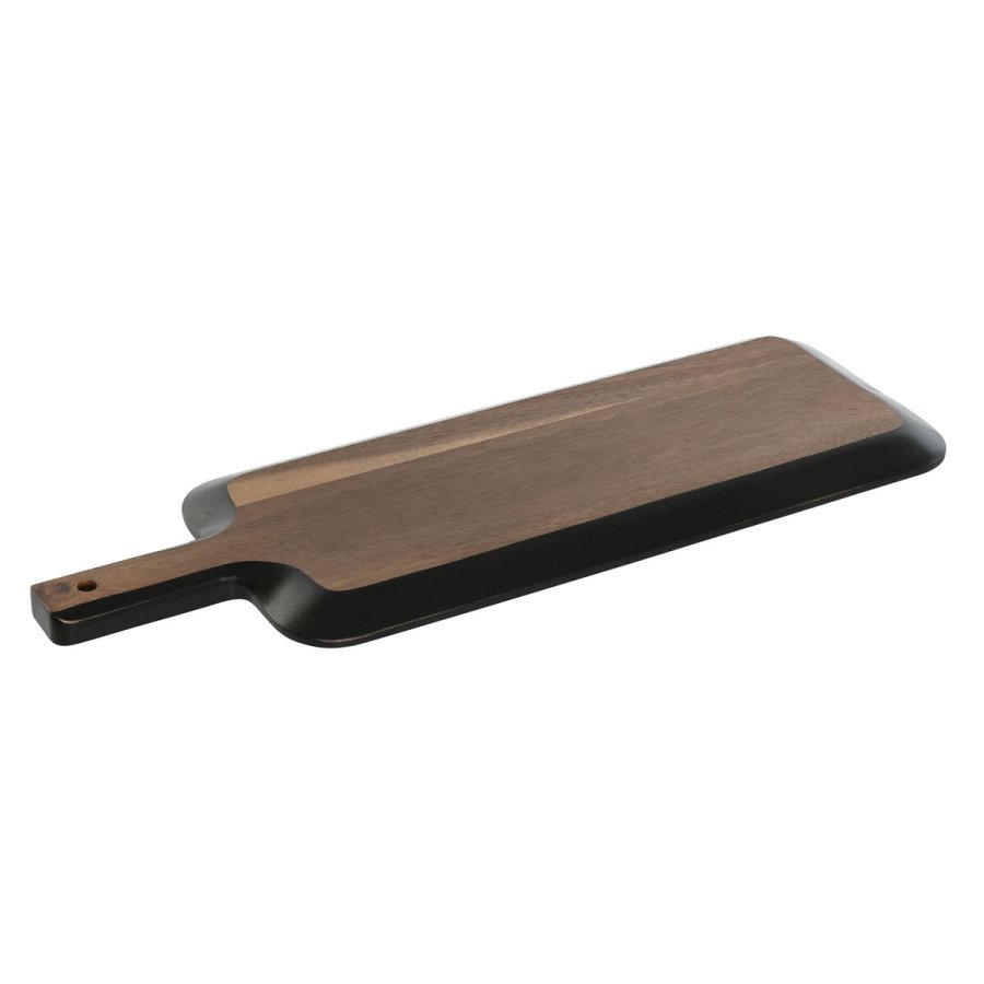 Skrebrt Home ESPRIT Sort Natur Akacie Brt 51 x 17 x 1,8 cm #1
