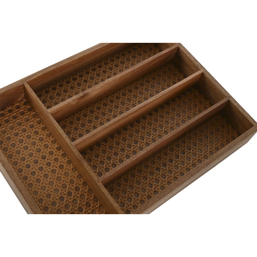 Bestikholder Home ESPRIT Natur Akacie 34,5 x 25,5 x 5 cm #7