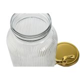 Vandbeholder Home ESPRIT Gylden Metal Krystal 5,5 L 18 x 23,5 x 30 cm #7