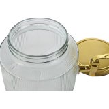 Vandbeholder Home ESPRIT Gylden Metal Krystal 17,8 x 25 x 15 cm #7