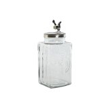 Vandbeholder Home ESPRIT Gennemsigtig Metal Krystal 13 x 13,5 x 32,5 cm #13