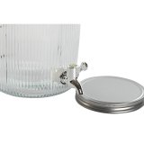 Vandbeholder Home ESPRIT Sort Metal Silikone Krystal ABS 5 L 19,6 x 23,5 x 40,5 cm #7
