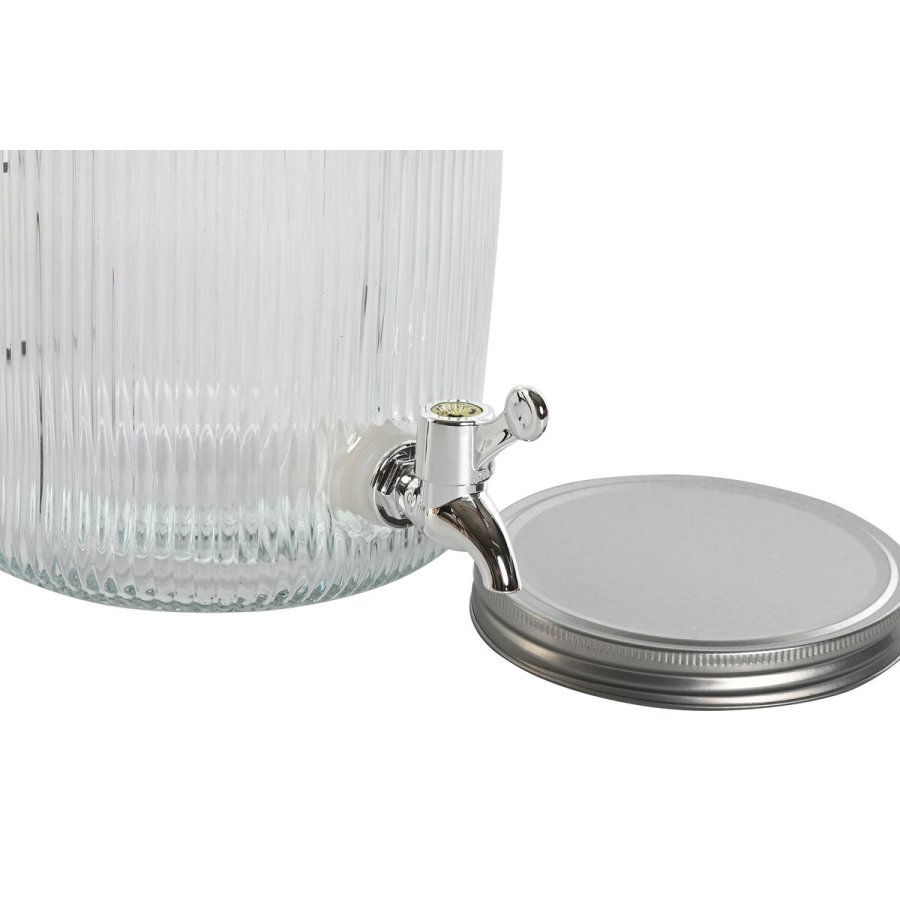Vandbeholder Home ESPRIT Sort Metal Silikone Krystal ABS 5 L 19,6 x 23,5 x 40,5 cm #7