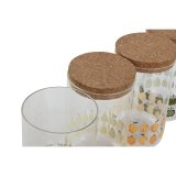 Blik Home ESPRIT Gul Grn Natur Kork Silikone Borosilikatglas Shabby Chic 1 L (4 enheder) #7