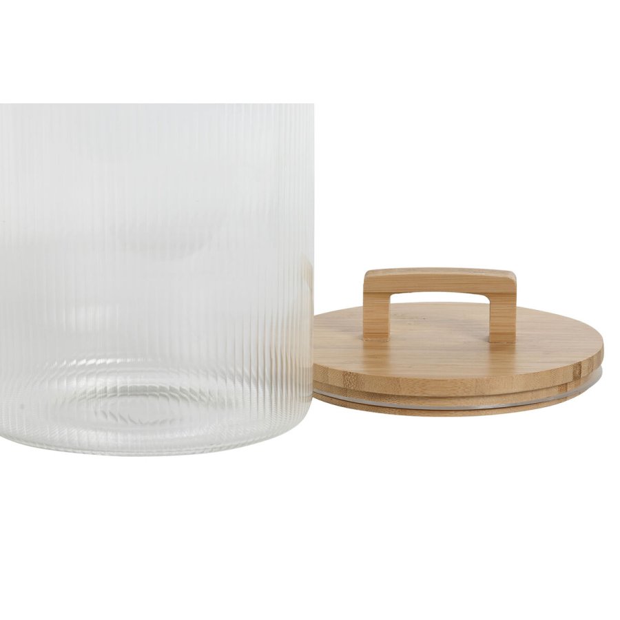 Blik Home ESPRIT Gennemsigtig Bambus Krystal 3 L #4