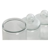 St med 3 Dser Home ESPRIT Gennemsigtig Silikone Krystal 1,4 L 3 Dele #7