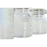 St med 3 Dser Home ESPRIT Gennemsigtig Metal Krystal 1,2 L 3 Dele #4
