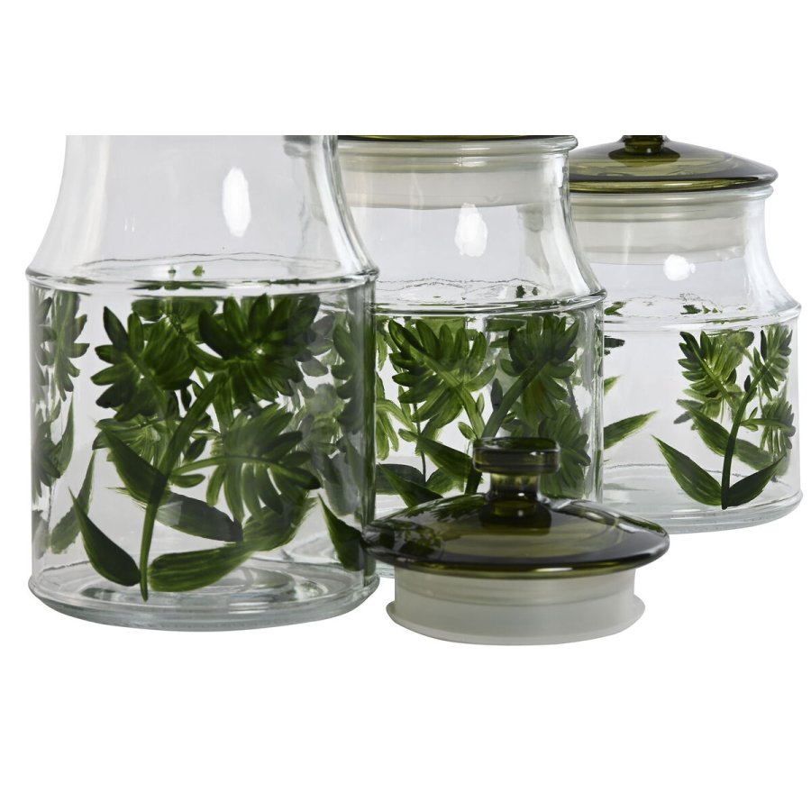 St med 3 Dser Home ESPRIT Grn Krystal 1,2 L 3 Dele #4